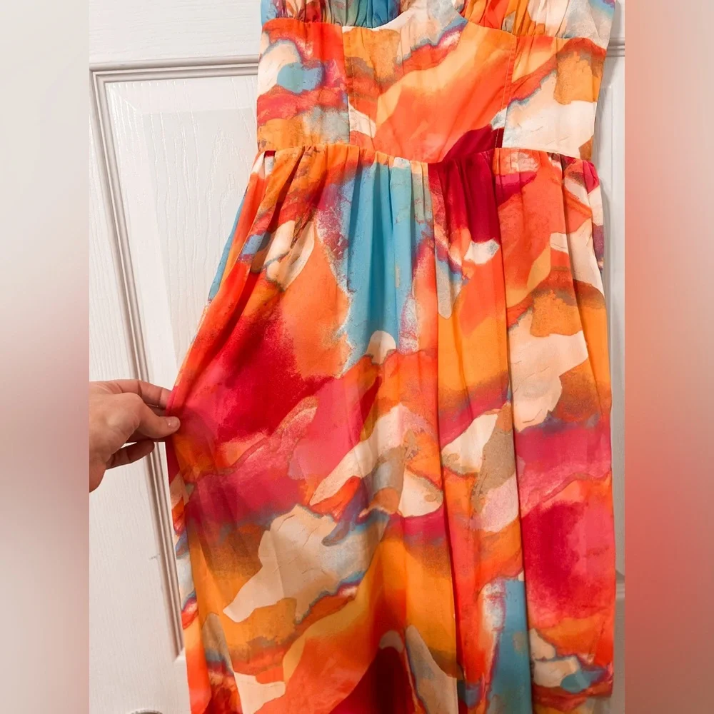 Baltic Born “Shea” Multi Colored Jumpsuit NWT - Picture 7 of 12